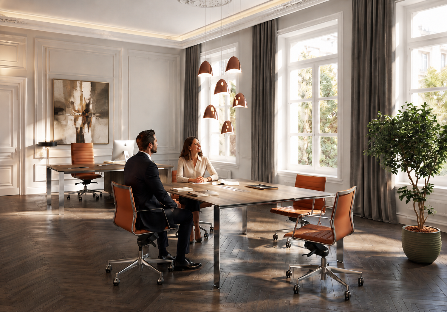 Linea 607 piano in vetro temprato extra chiaro satinato
